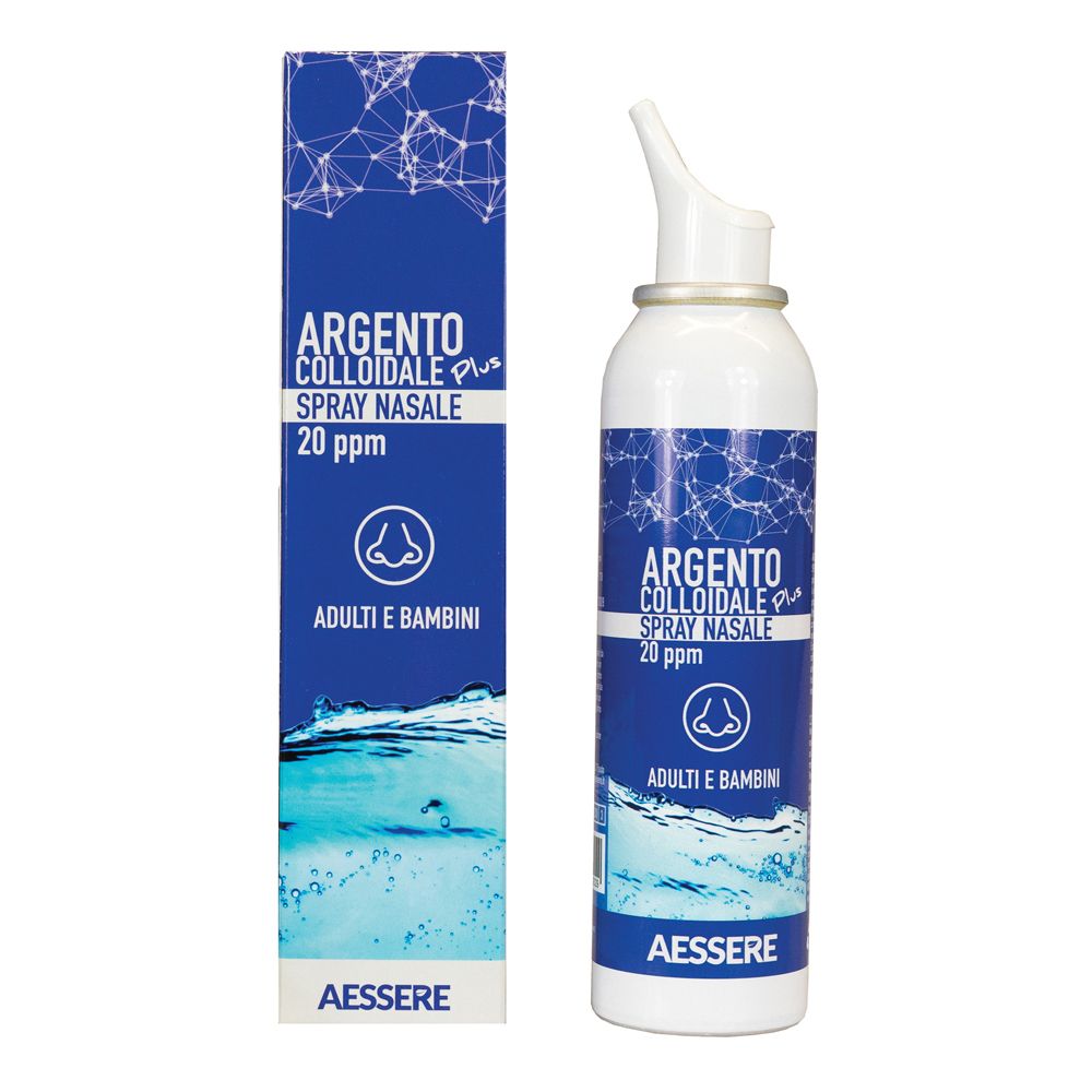 Argento Colloidale Plus Nasale Spray 20 Ppm 100 Ml
