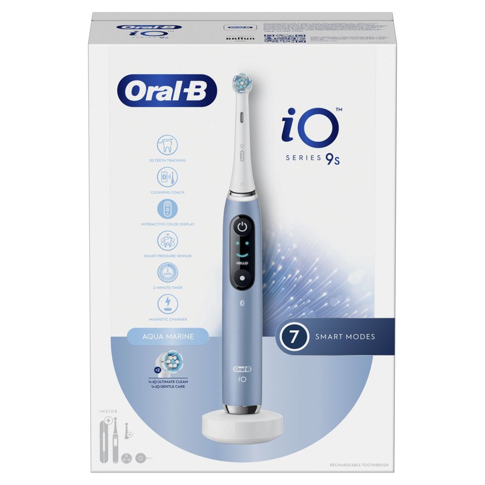 Oral-B - Procter & Gamble Io 9 Black Spazzolino Elettrico + 2 Refill - Immagine 14