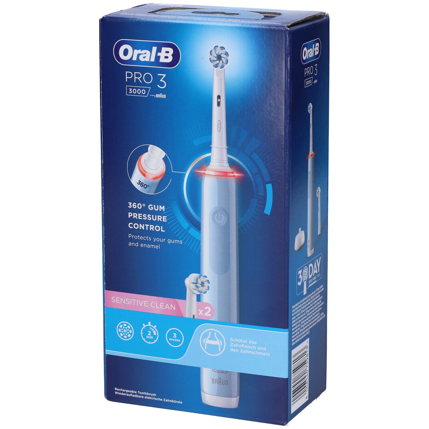 Image of Oral-B PRO 3 Blu Sensitive Spazzolino Elettrico con Refill
