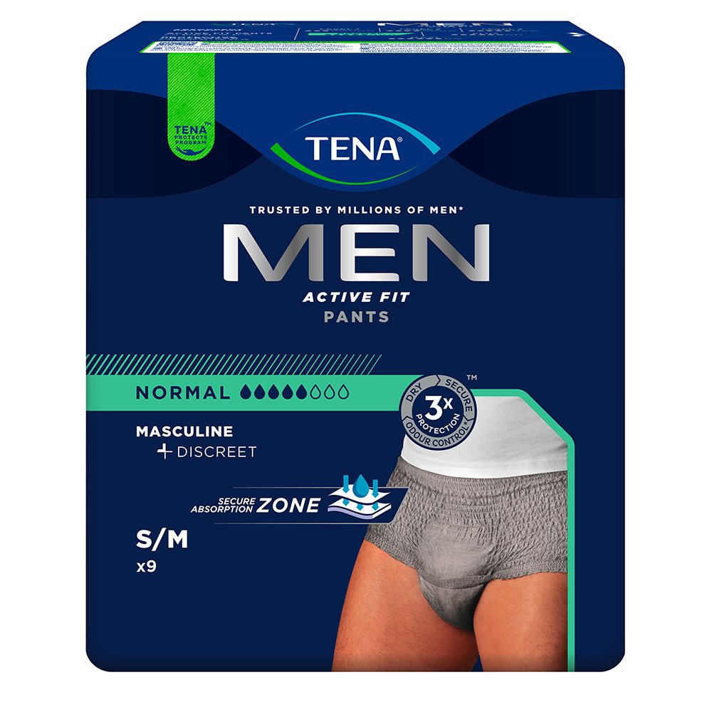 Tena MEN Active FIT Grev S/M 1 St