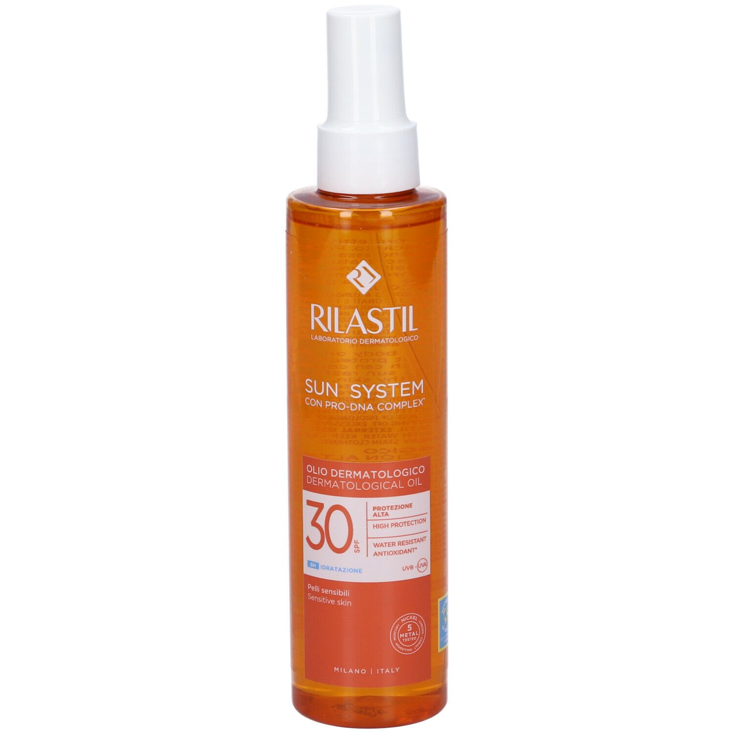 Rilastil Sun System Olio Dermatologico SPF 30