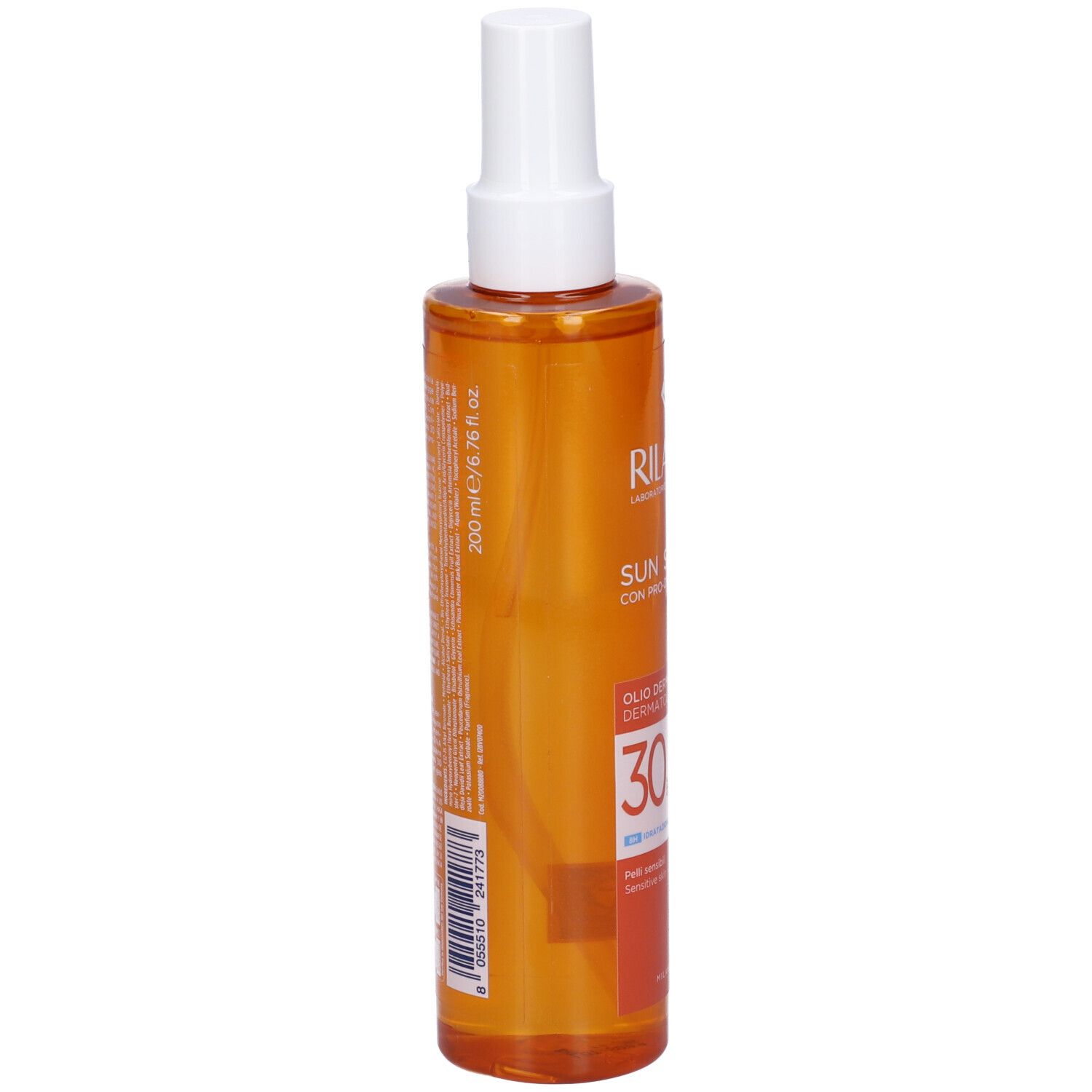 Rilastil Sun System Olio Dermatologico Olio Solare Spf30 200Ml - Immagine 10