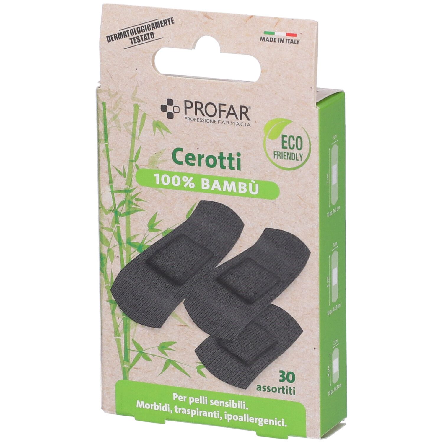Profar Cerotti 100% Bambù Assortiti 30 Pezzi