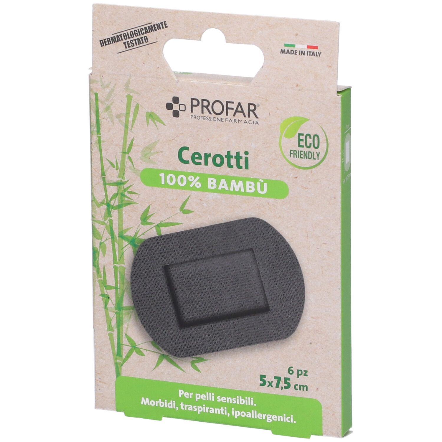 Profar Cerotti 100% Bambù 5 x 7,5 cm 6 pezzi
