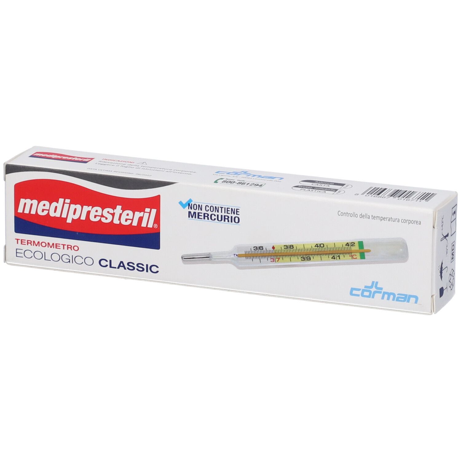 Medipresteril Ökologisches Thermometer Classic Medi Presteril
