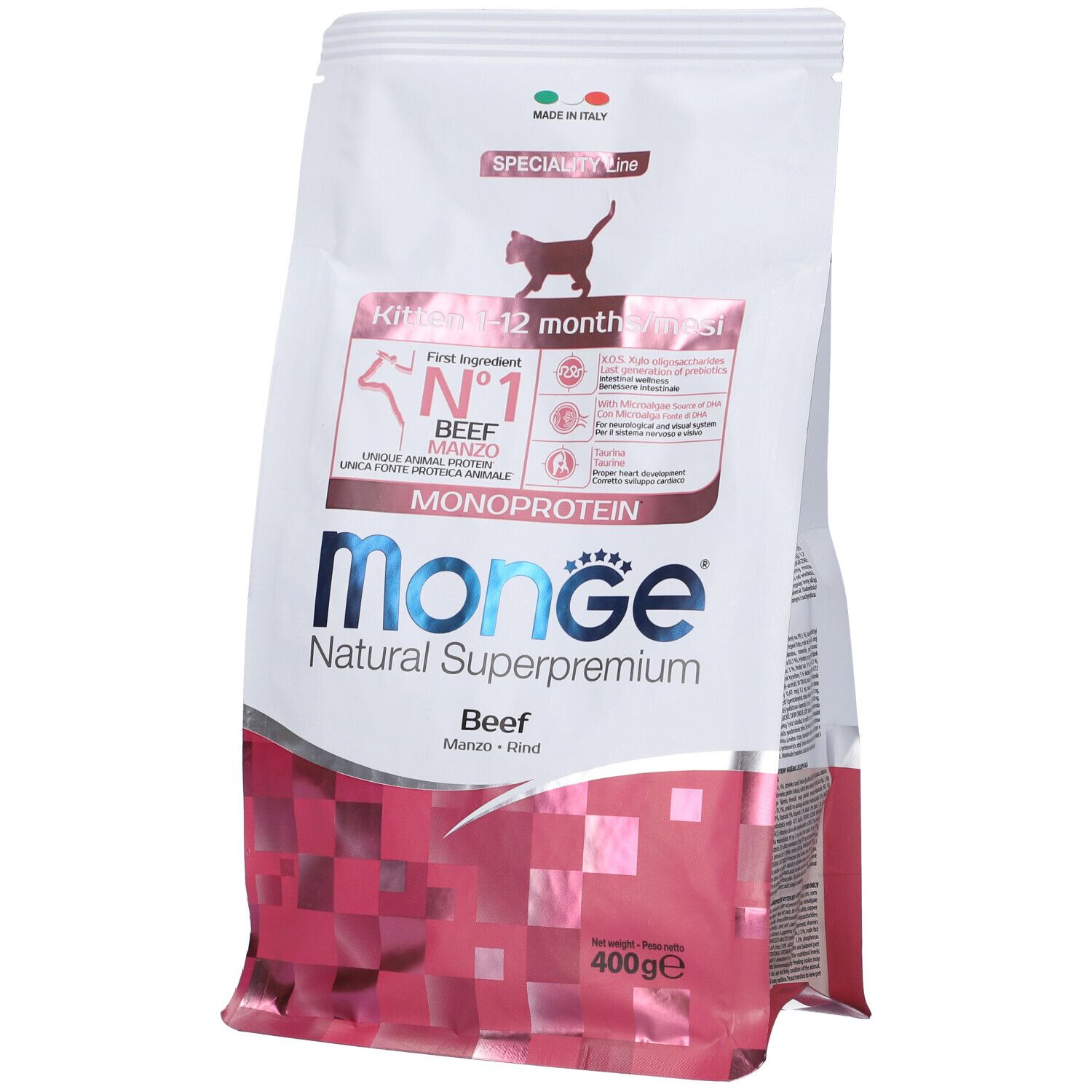 Monge Crocchette per Gattini Manzo