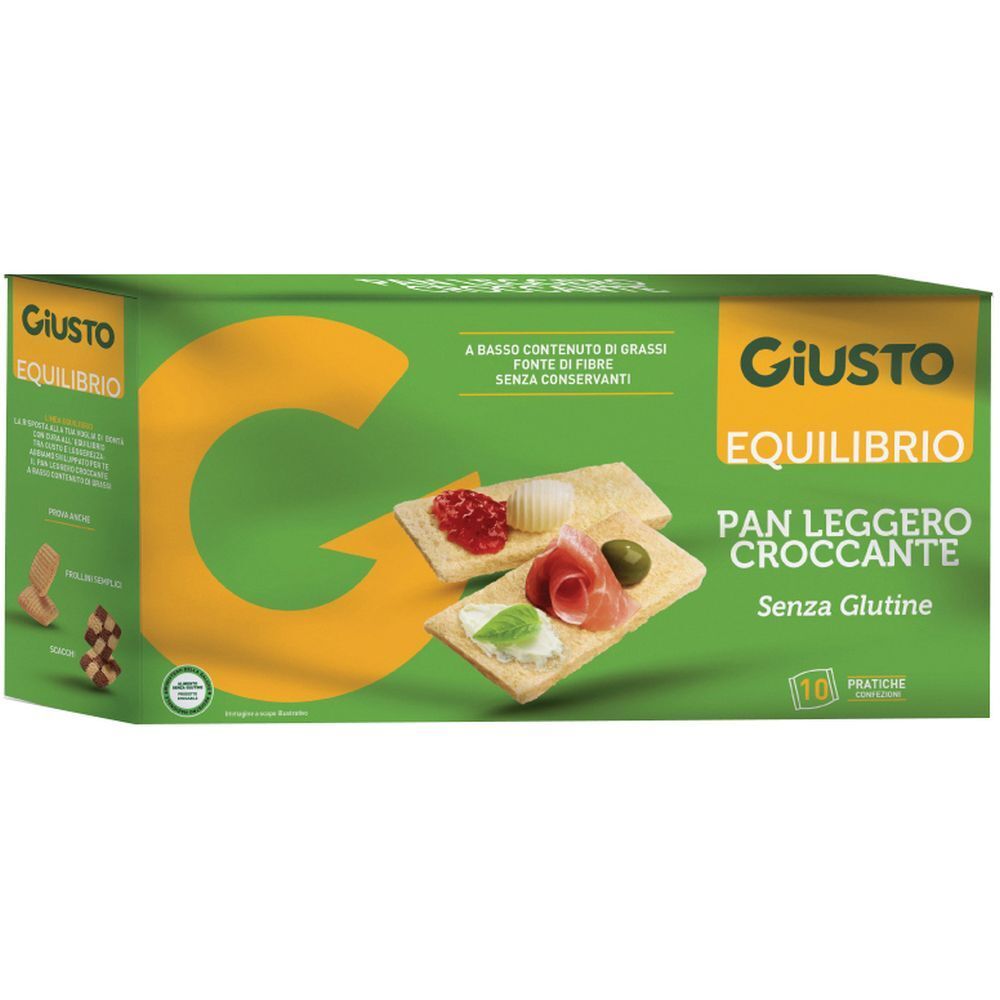 Giuliani Giusto Pan Leggero Croccante Senza Glutine 250G - Immagine 4