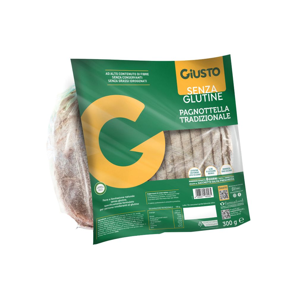GIUSTO S/G PAGNOTTELLA 300G - Immagine 8