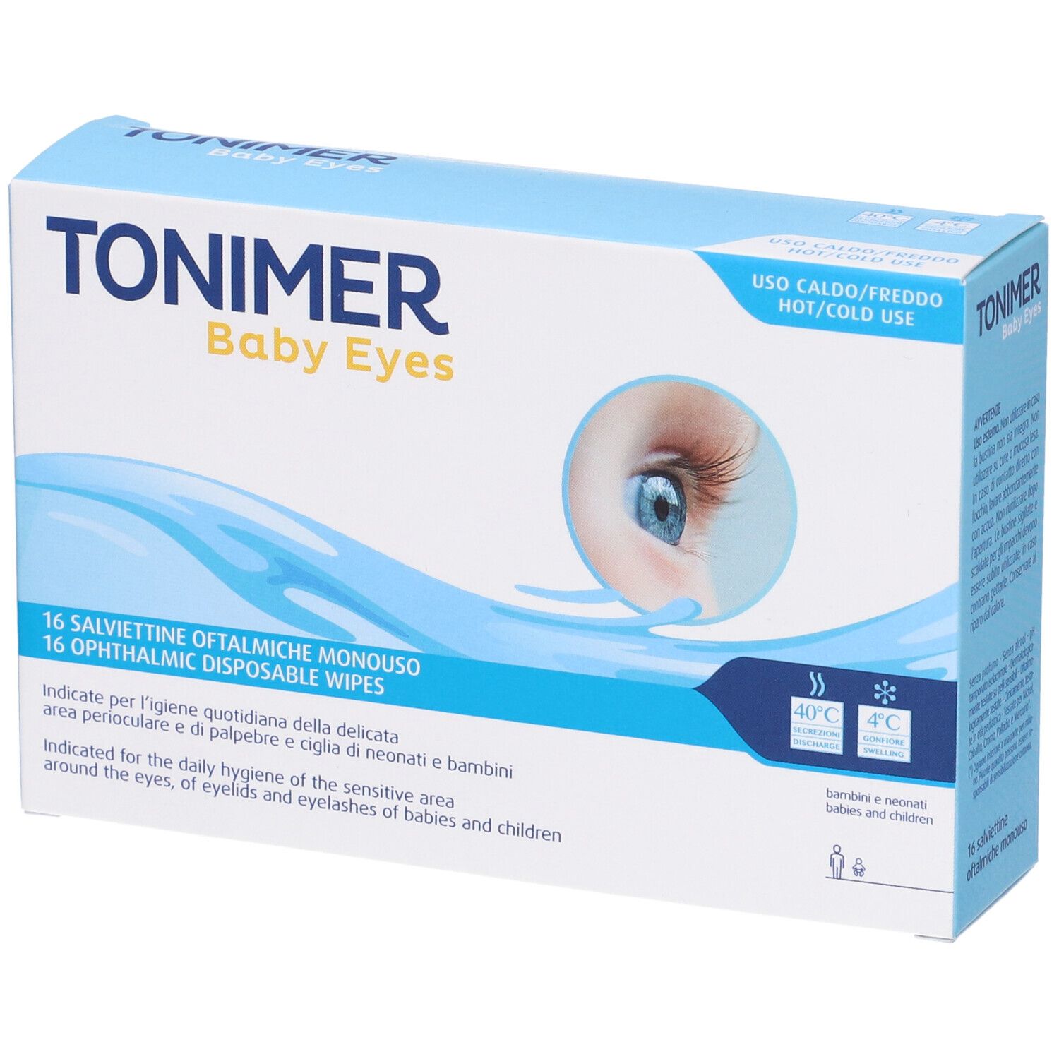 Tonimer Eyes Baby Salviettine Oftalmiche