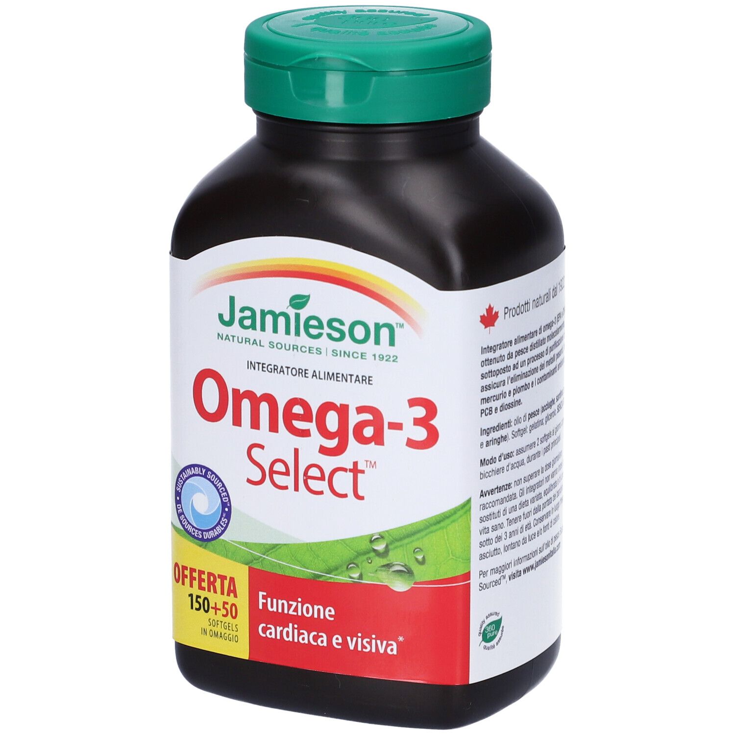 Jamieson Omega 3 Select 150+50 Softgels