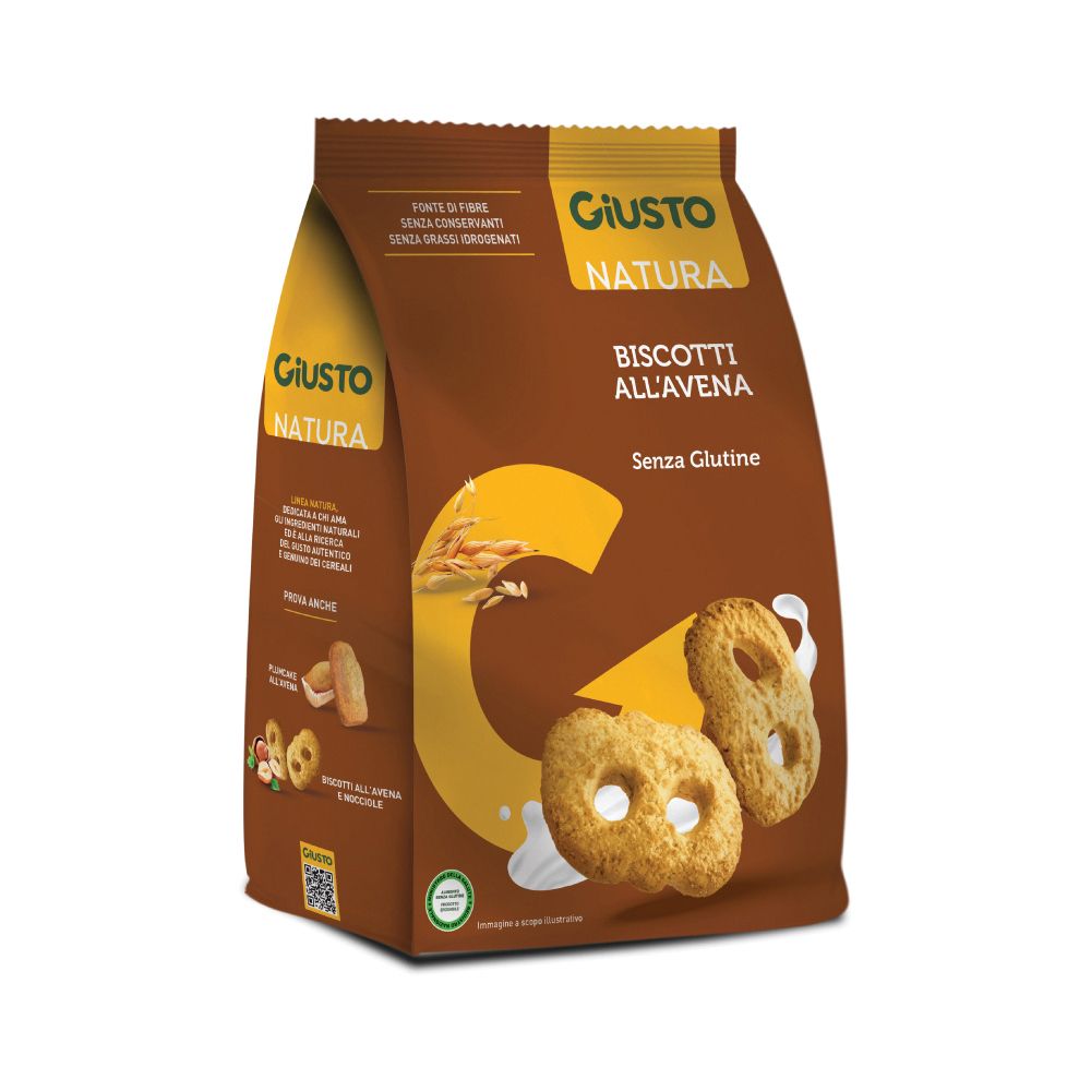 Giusto Senza Glutine Biscotti Avena
