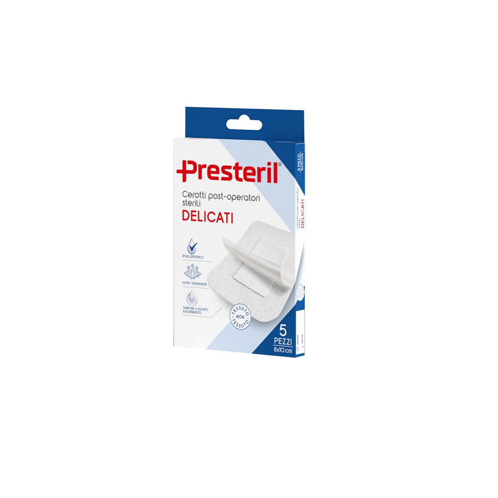 Medipresteril P/Op DEL 8X10 5P 5 St Pflaster