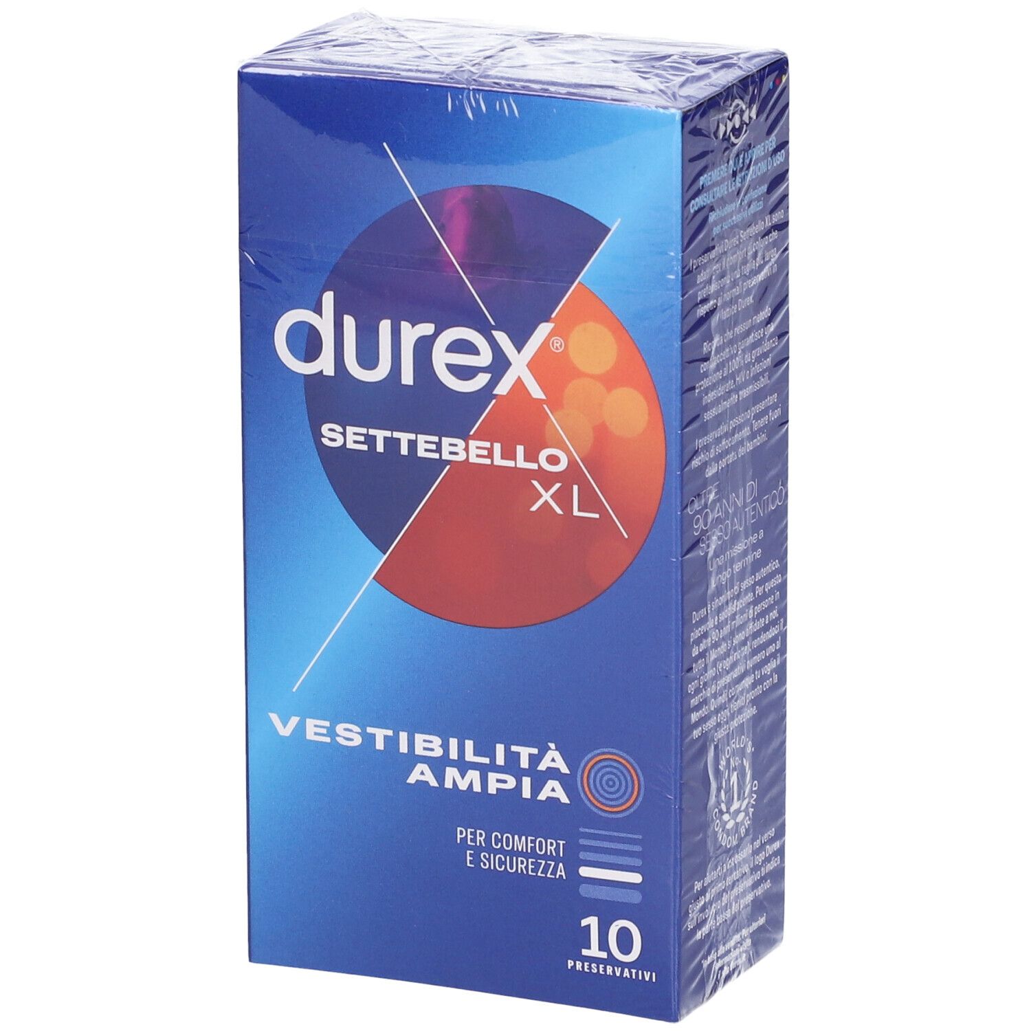 Image of Durex Settebello Preservativi Extralarge