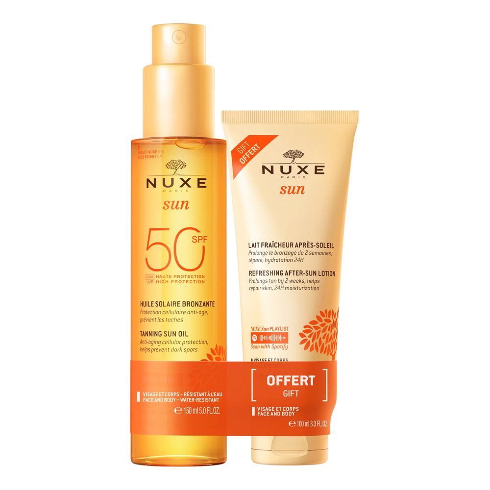 Nuxe Sun Olio Spf50 + Latte Doposole