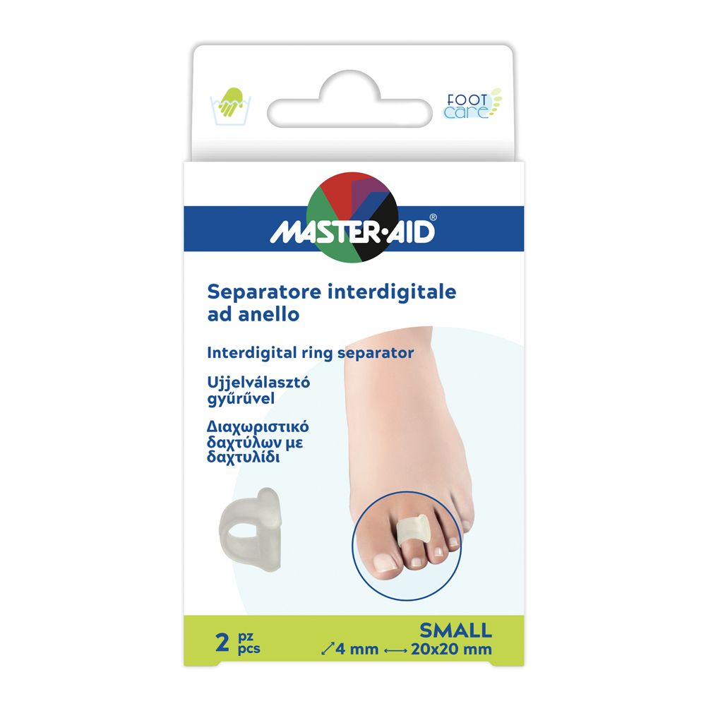 Separatore Dita Master-Aid Footcare Con Anello Small 2 Pezzi C17
