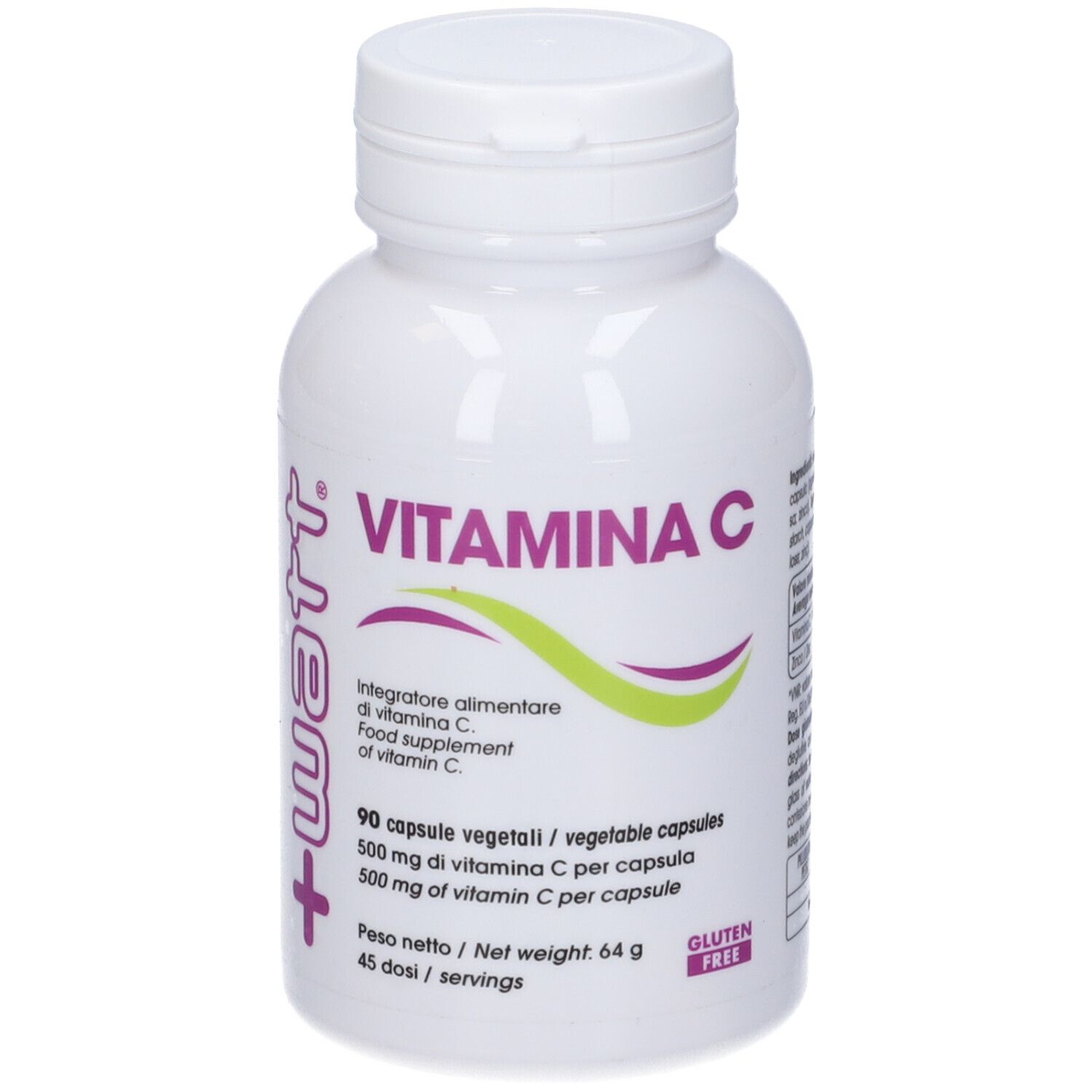 + Watt Vitamina C 90 Capsule - Immagine 3