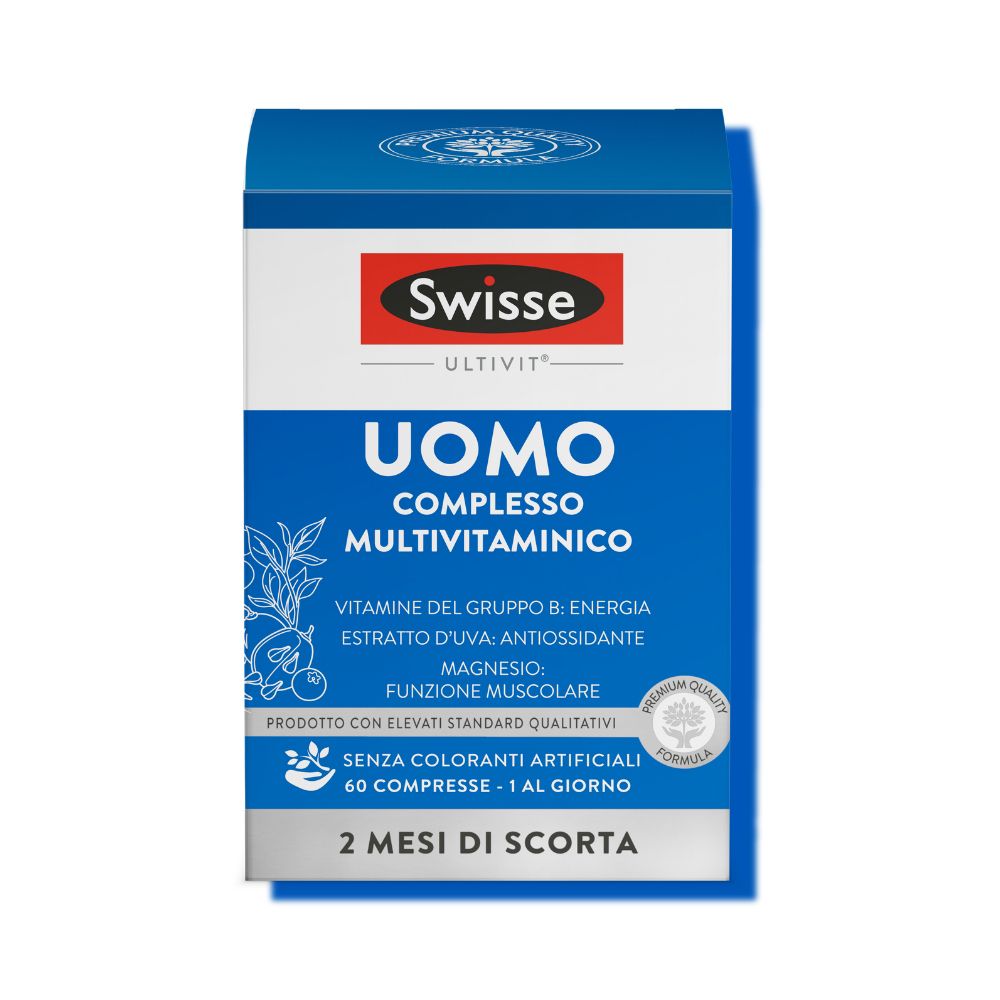 Swisse Multivit Uomo 60Cps 86,4 g Tabletten