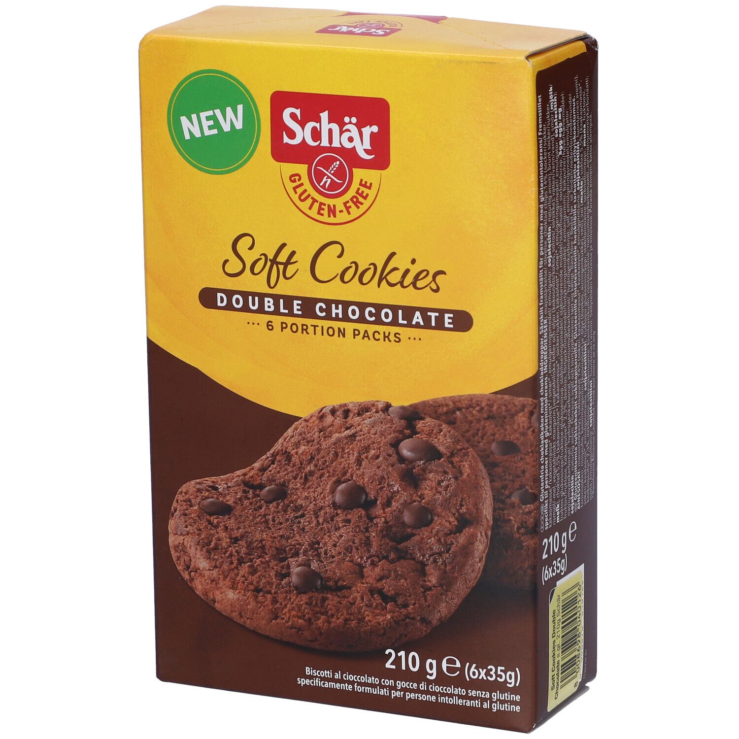 Schar Soft Cookie Double Choco 210 g