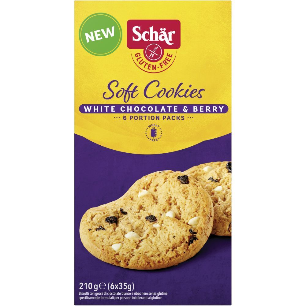 Schar Soft Cookie White Chocolate 210 G g