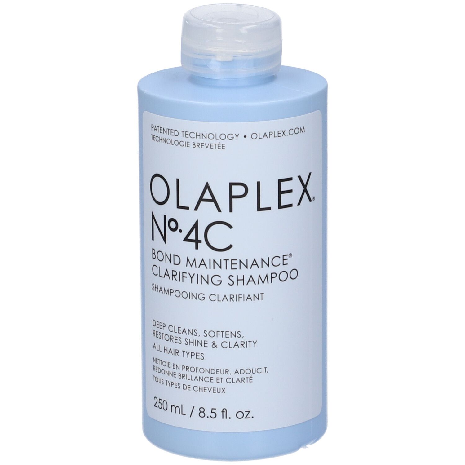 Olaplex Nr. 4C Bond Maintenance Clarifying Shampoo, 250 ml Flasche.