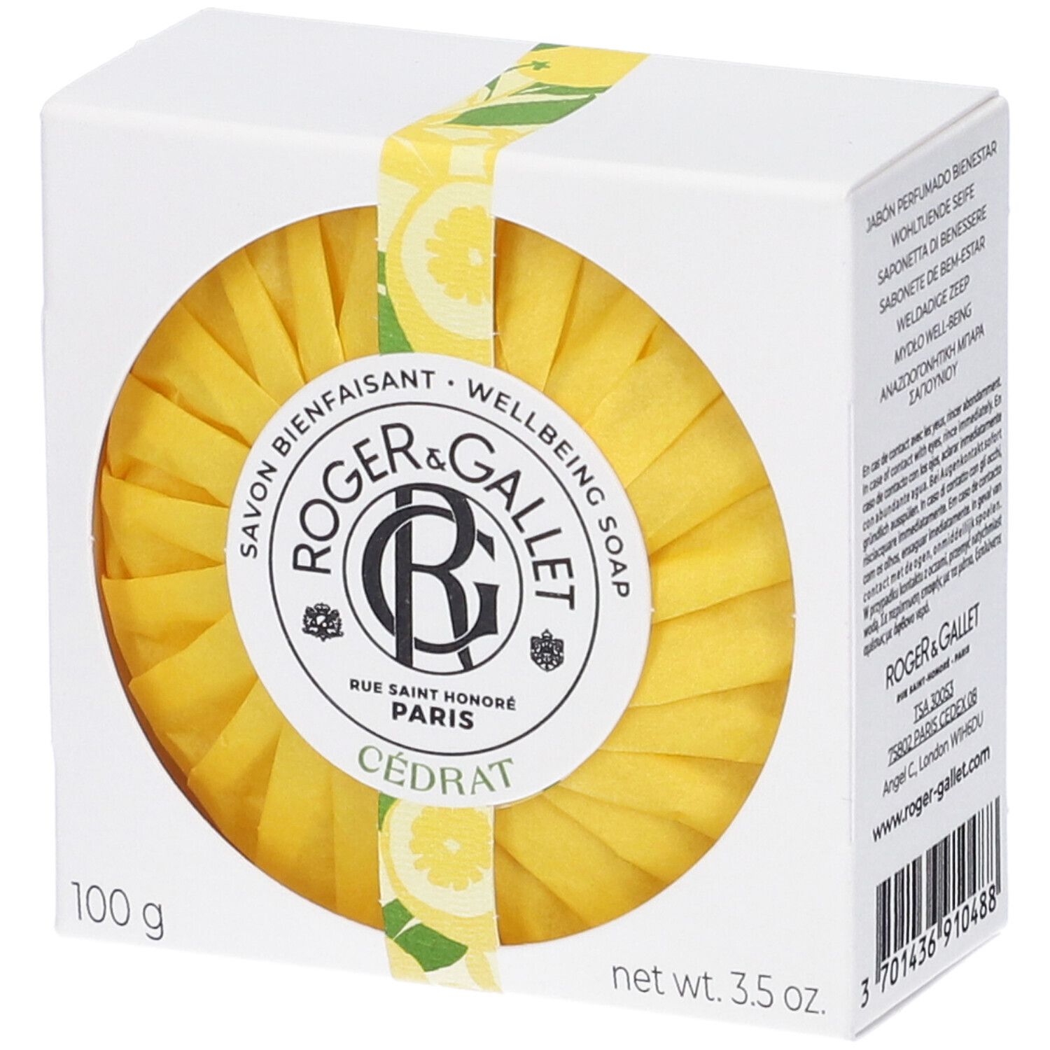 ROGER&GALLET Cedrat Saponetta - risparmia il 10% con il codice: roger10