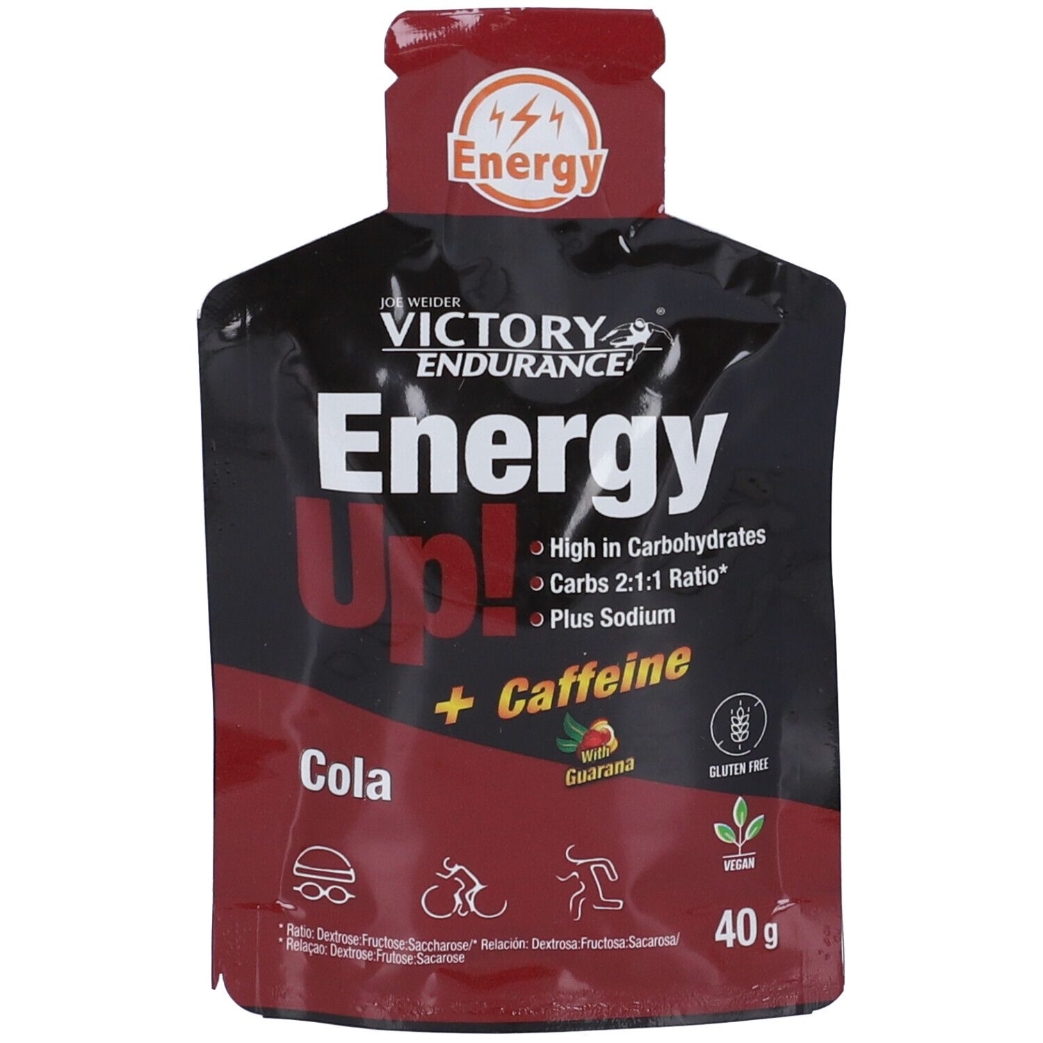 Victory Endurance Gel Energy Up + Caffeina Cola