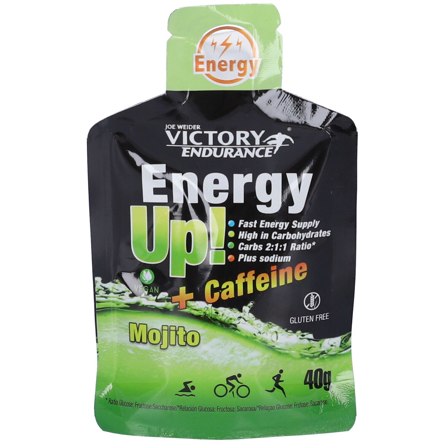 Victory Endurance Gel Energy Up + Caffeina Mojito