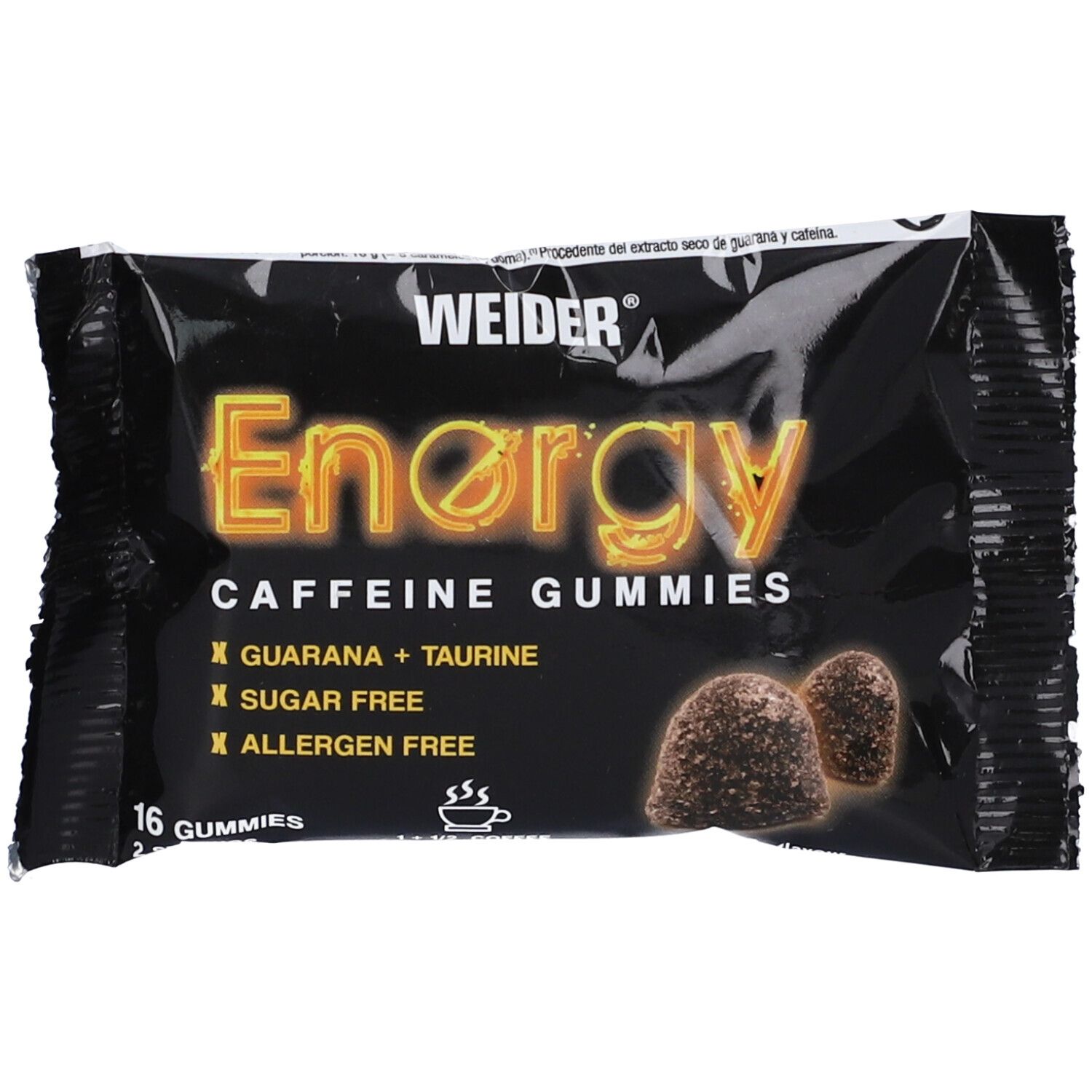 Weider Energy Caffeine Gummies