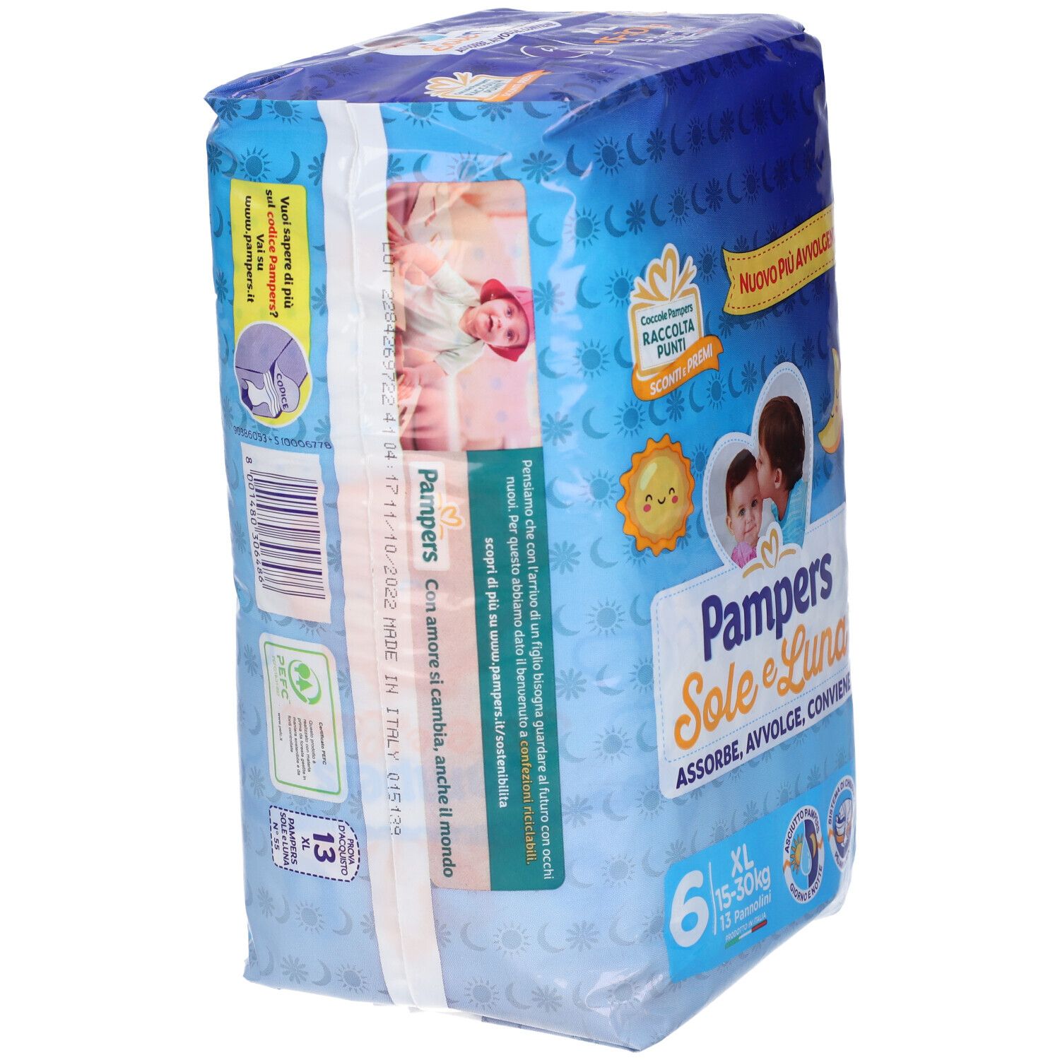 Pampers Sole Luna XL 13 Stück Pampers