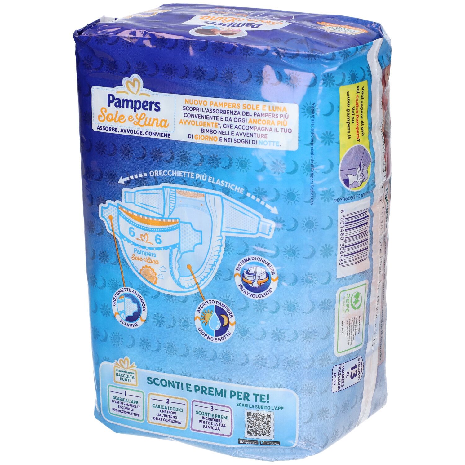 Pampers Sole Luna XL 13 Stück Pampers