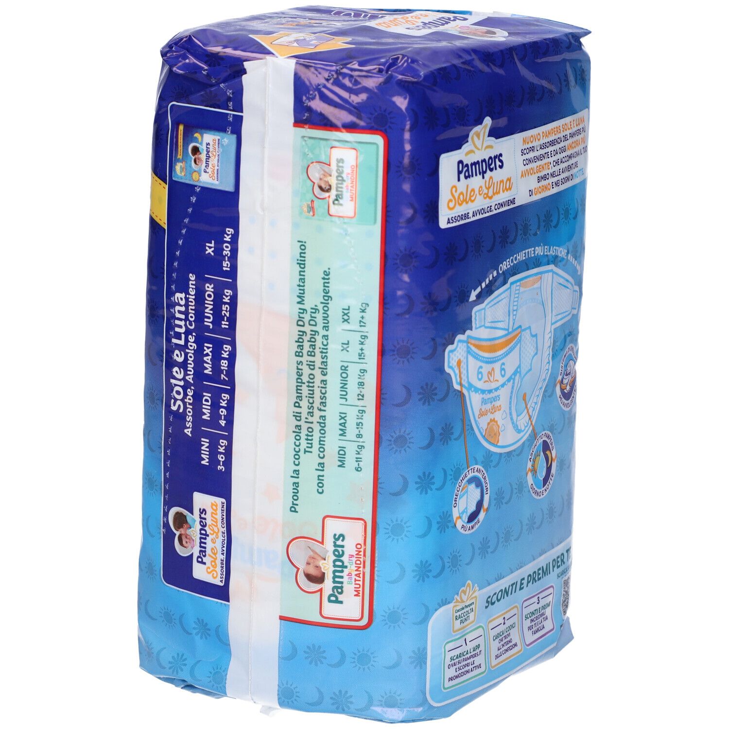 Pampers Sole Luna XL 13 Stück Pampers