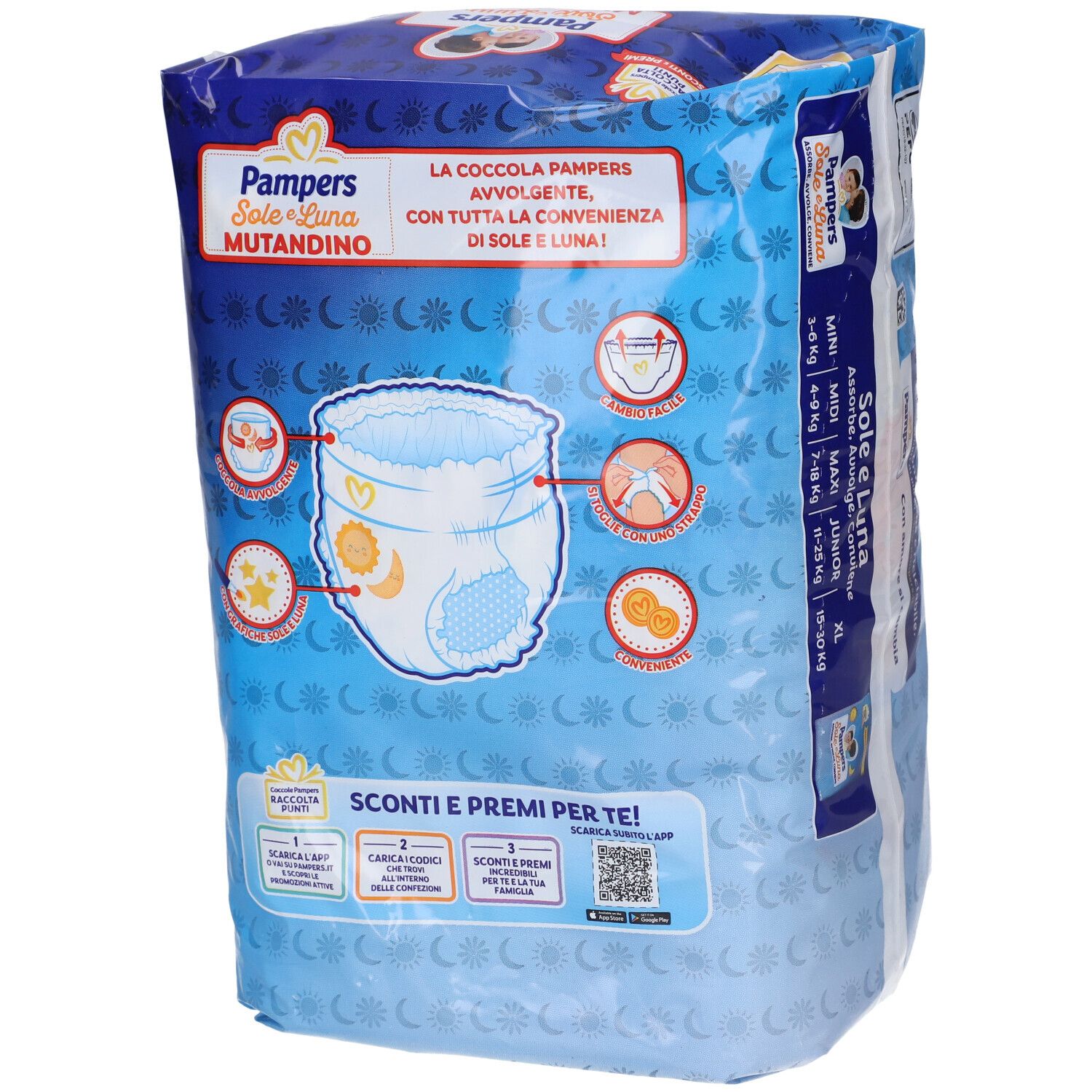 Pampers Sole Luna Windelhose XL 13 Stück Pampers