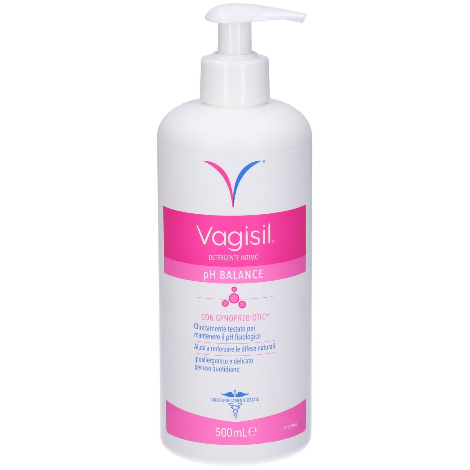 Vagisil pH Balance Intimwaschlotion mit Spender, 500ml.