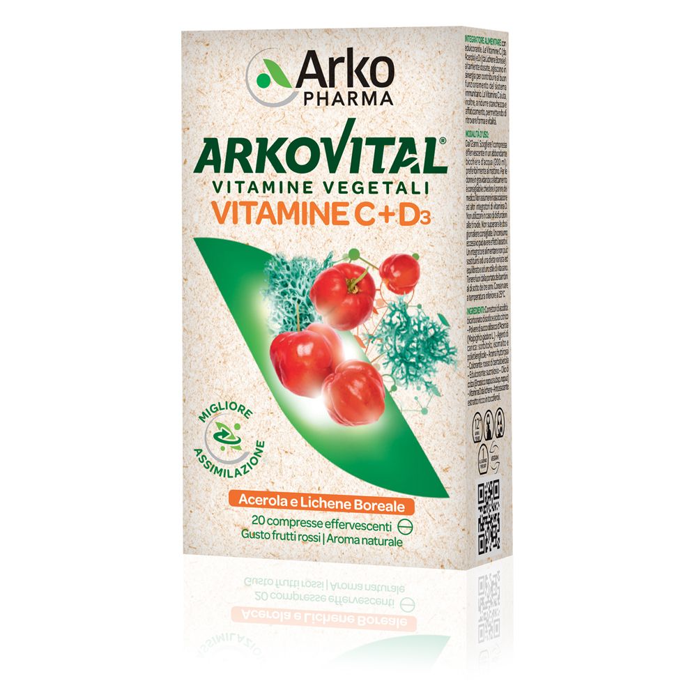 Arkopharma ARKOVITALR® Vitamine C+D3 Integratore Alimentare