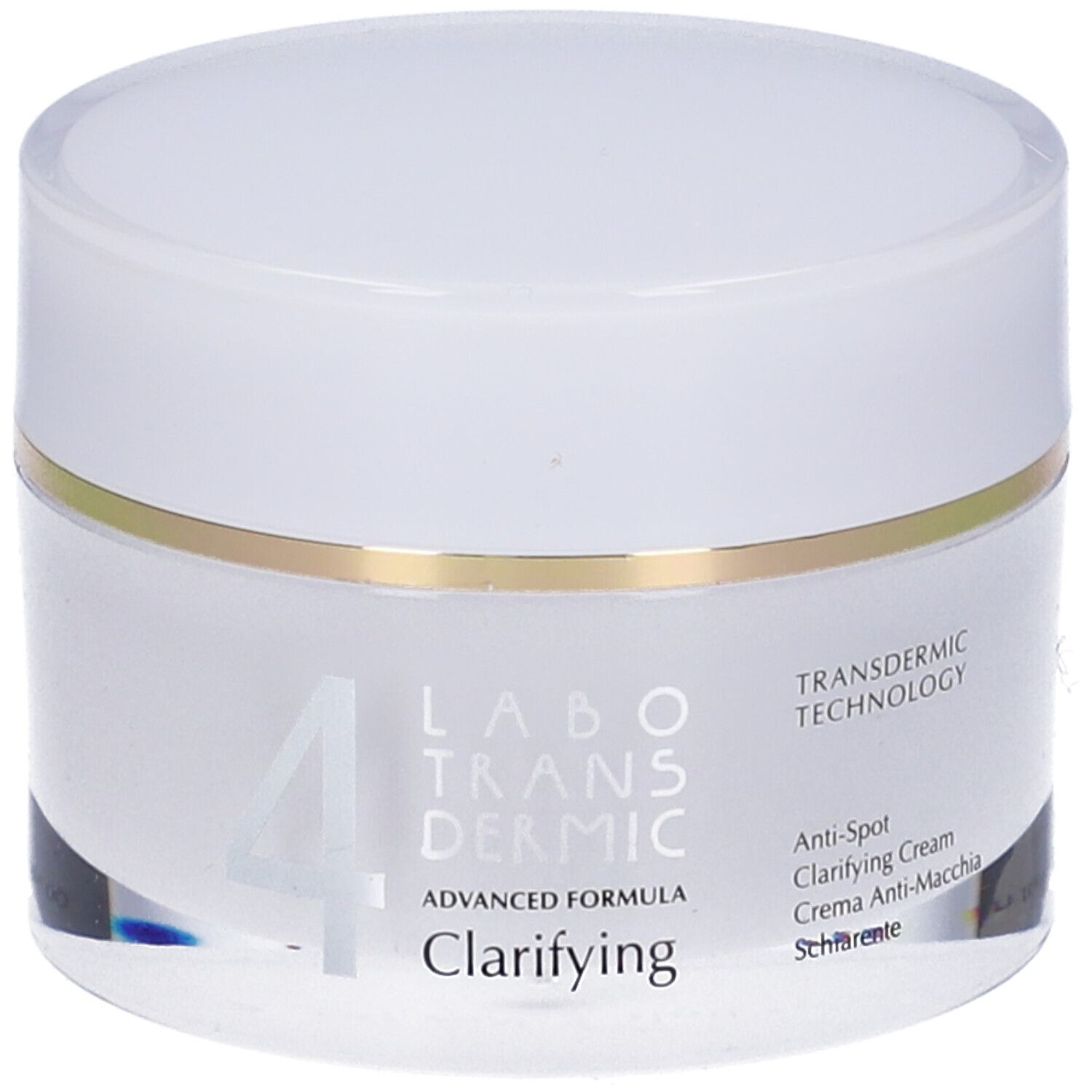 Labo Transdermic 4 Clarifying Crema Anti-macchia Schiarente - risparmia il 20% con il codice: SWISSE20