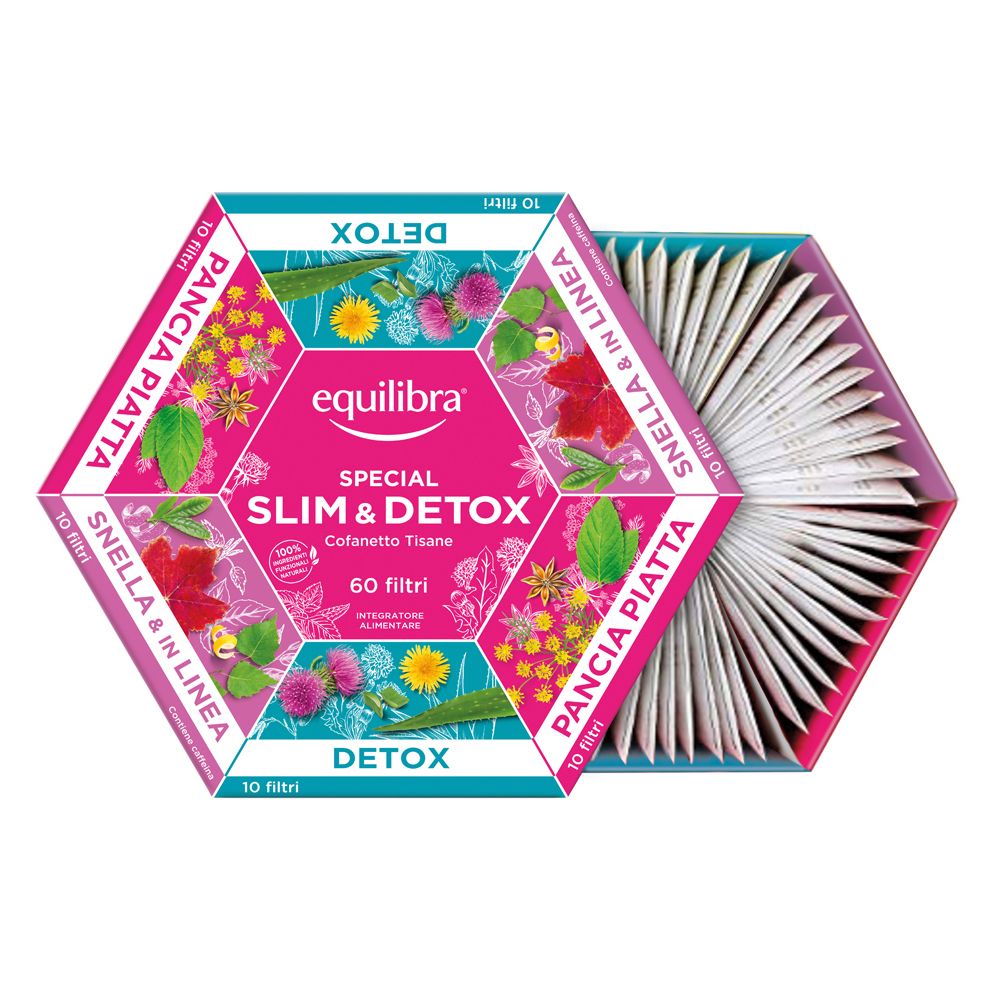 Equilibra® Cofanetto Tisane Slim & Detox