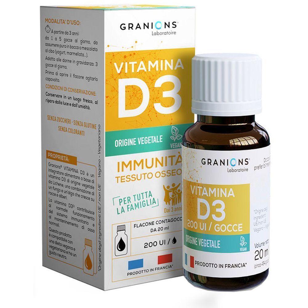 Granions Vitamina D3 Gocce 20 Ml