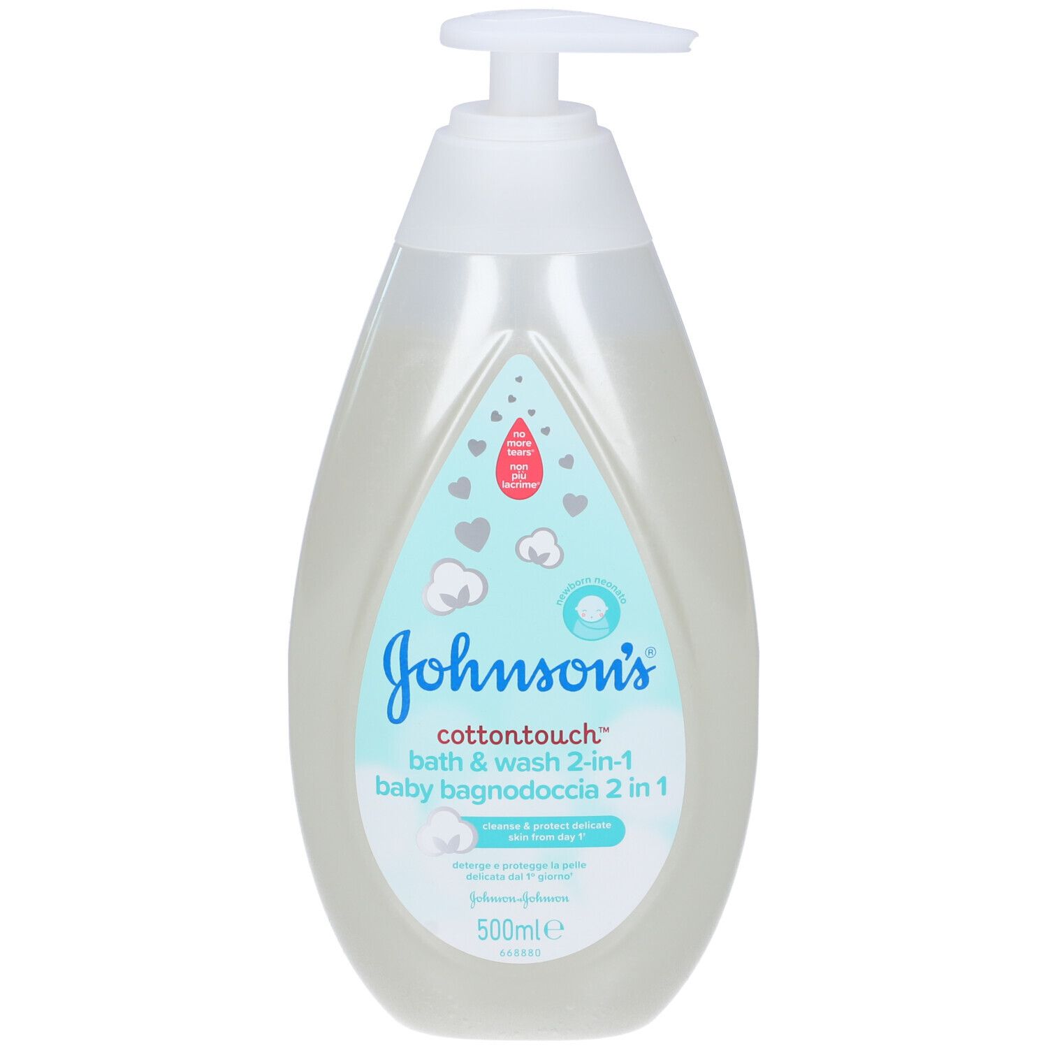 JOHNSON’S® Cottontouch™ Baby Bagnodoccia 2 in 1