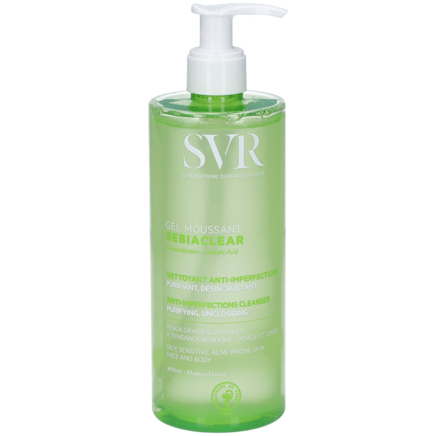 Svr Gel Detergente Per Pelli Acneiche Sebiaclear, 400 Ml - Immagine 16