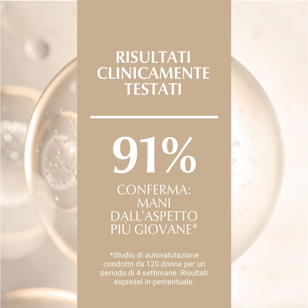 91% confermano mani dall'aspetto più giovane. Studio su 120 donne.