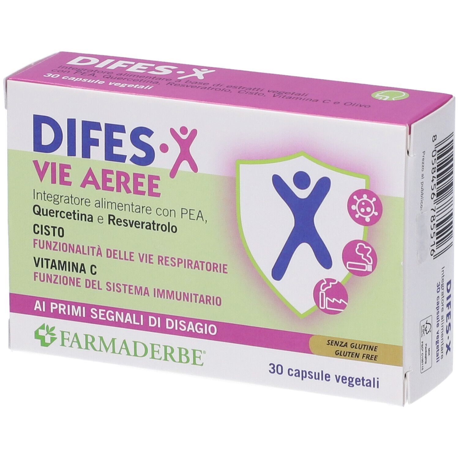 Difes X Vie Aeree 30 Capsule