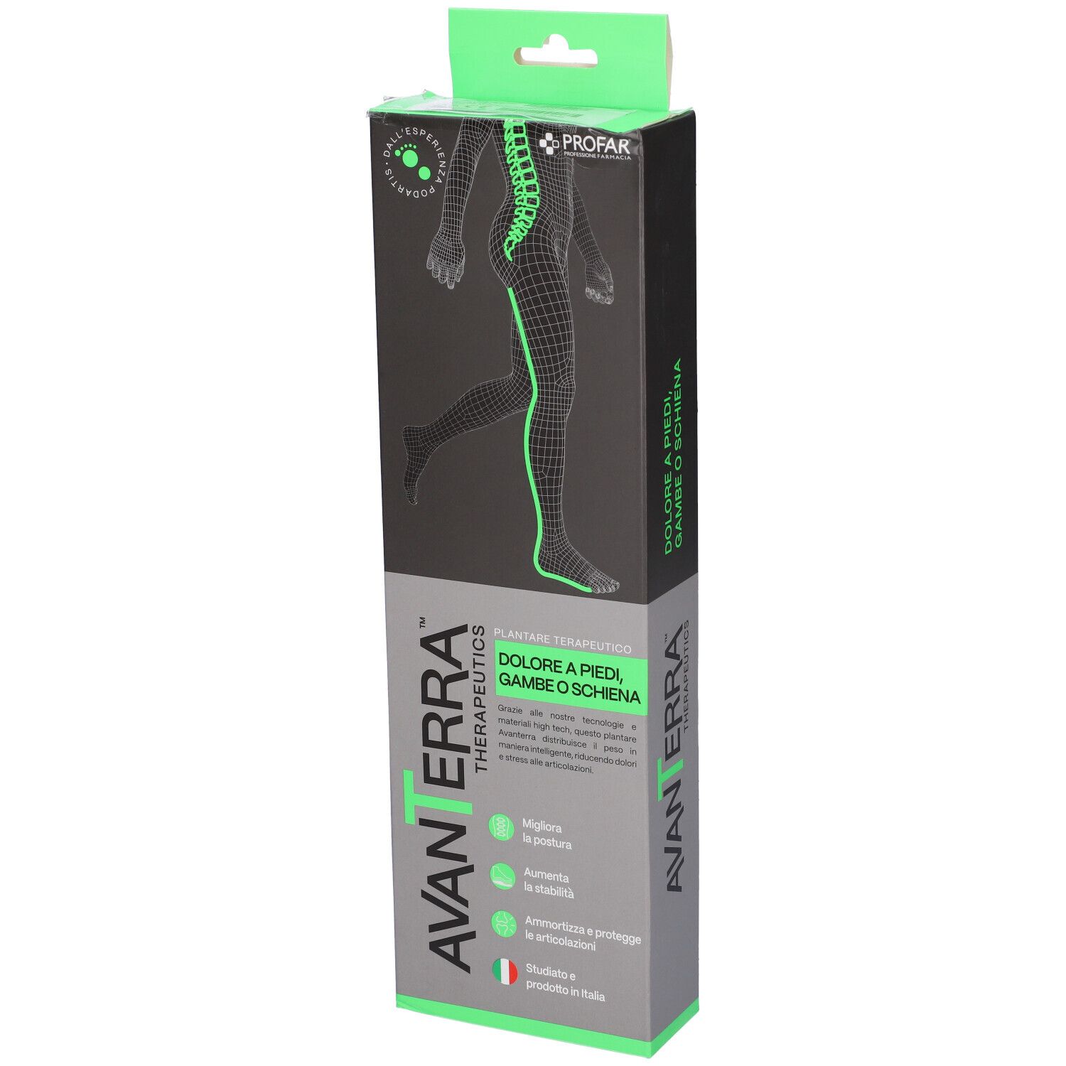 Profar Avanterra Therapeutics Plantare Terapeutico Lungo Piedi Gambe e Schiena 43/44