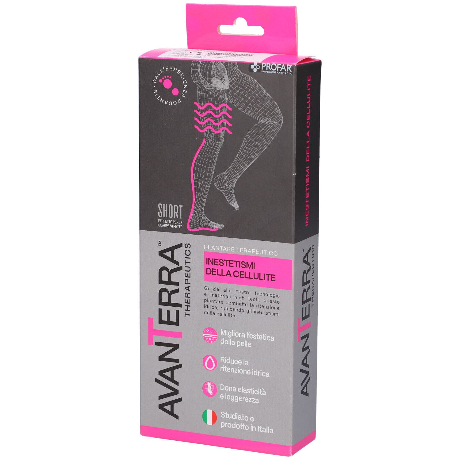 Plantare Terapeutico Profar Avanterra Inestetismi Della Cellulite Corto 37/38