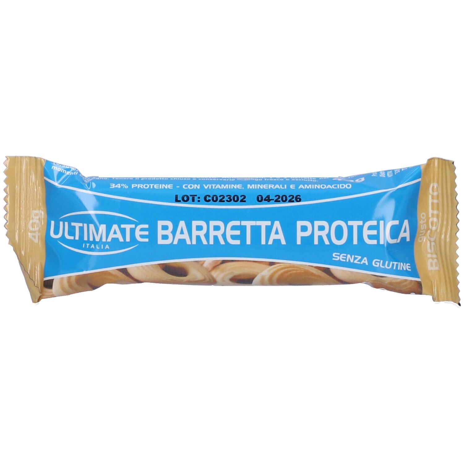 Ultimate Barretta Proteica Biscotto