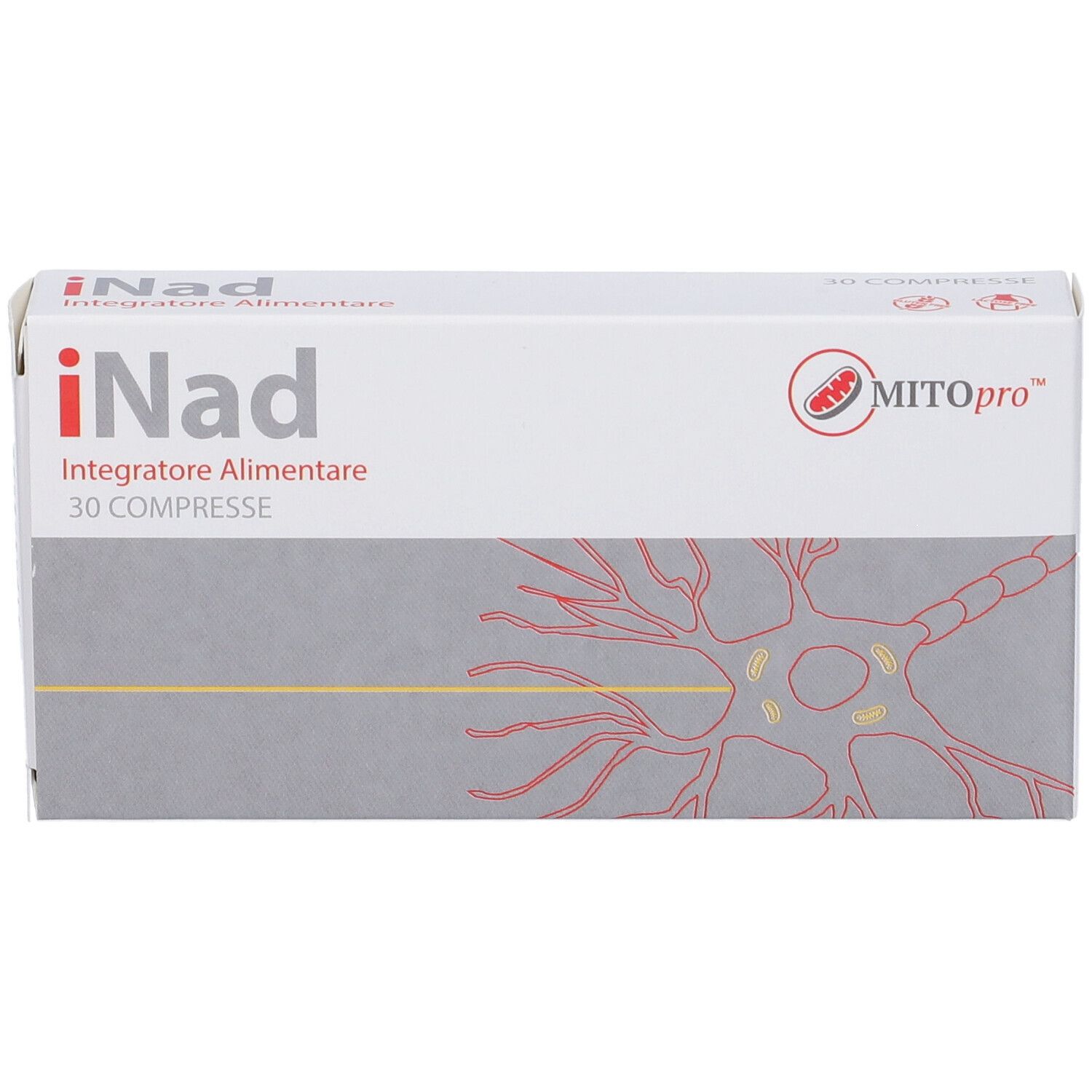iNad Integratore Alimentare, 30 Tabletten.