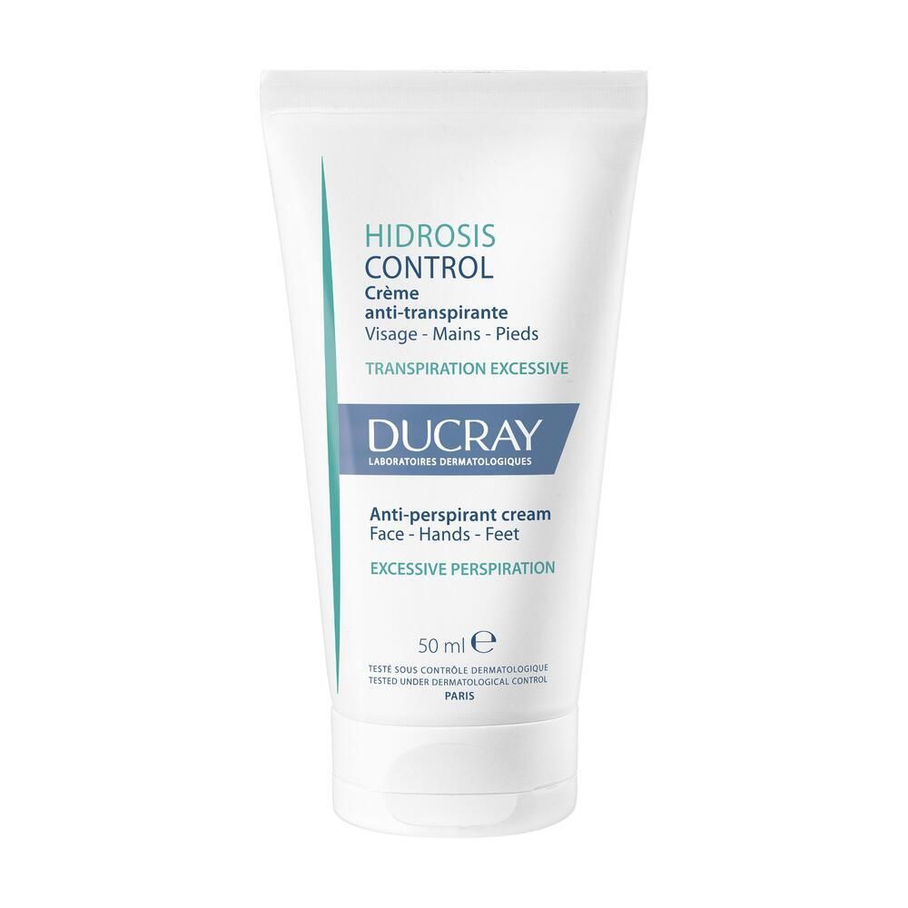 Ducray Hidrosis Control Crema anti-traspirante viso, mani e piedi 50ml