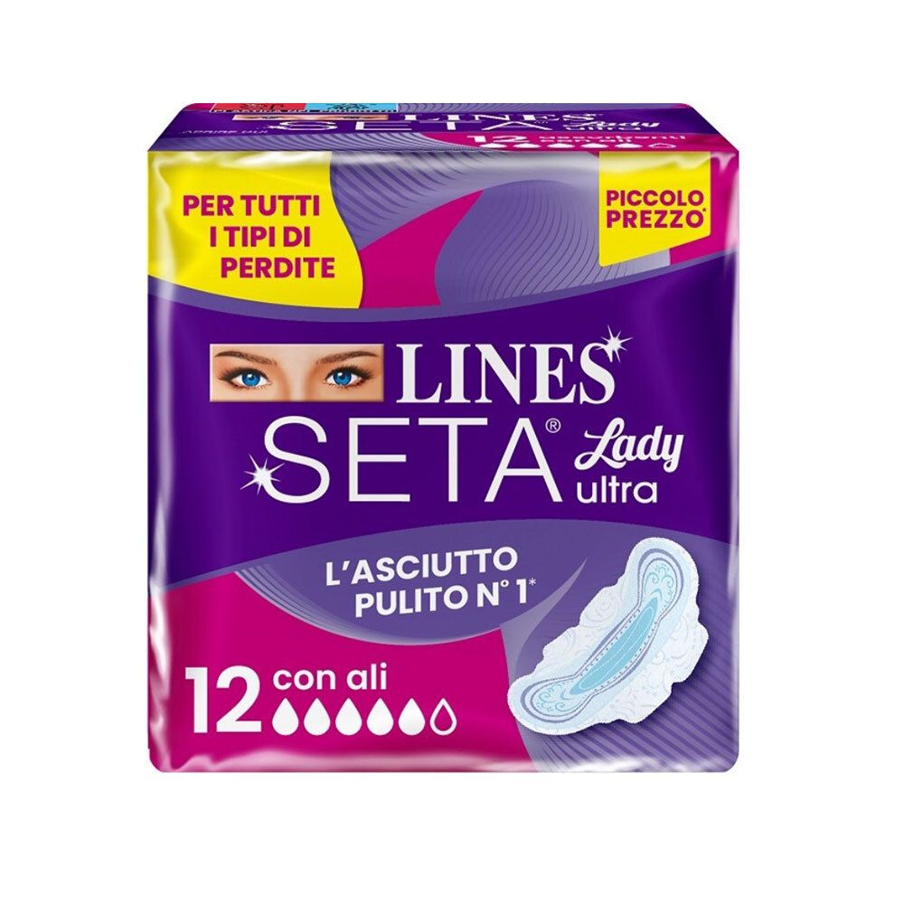 Lines Seta Ultra Lady ALI 12Pz 12 St Binden