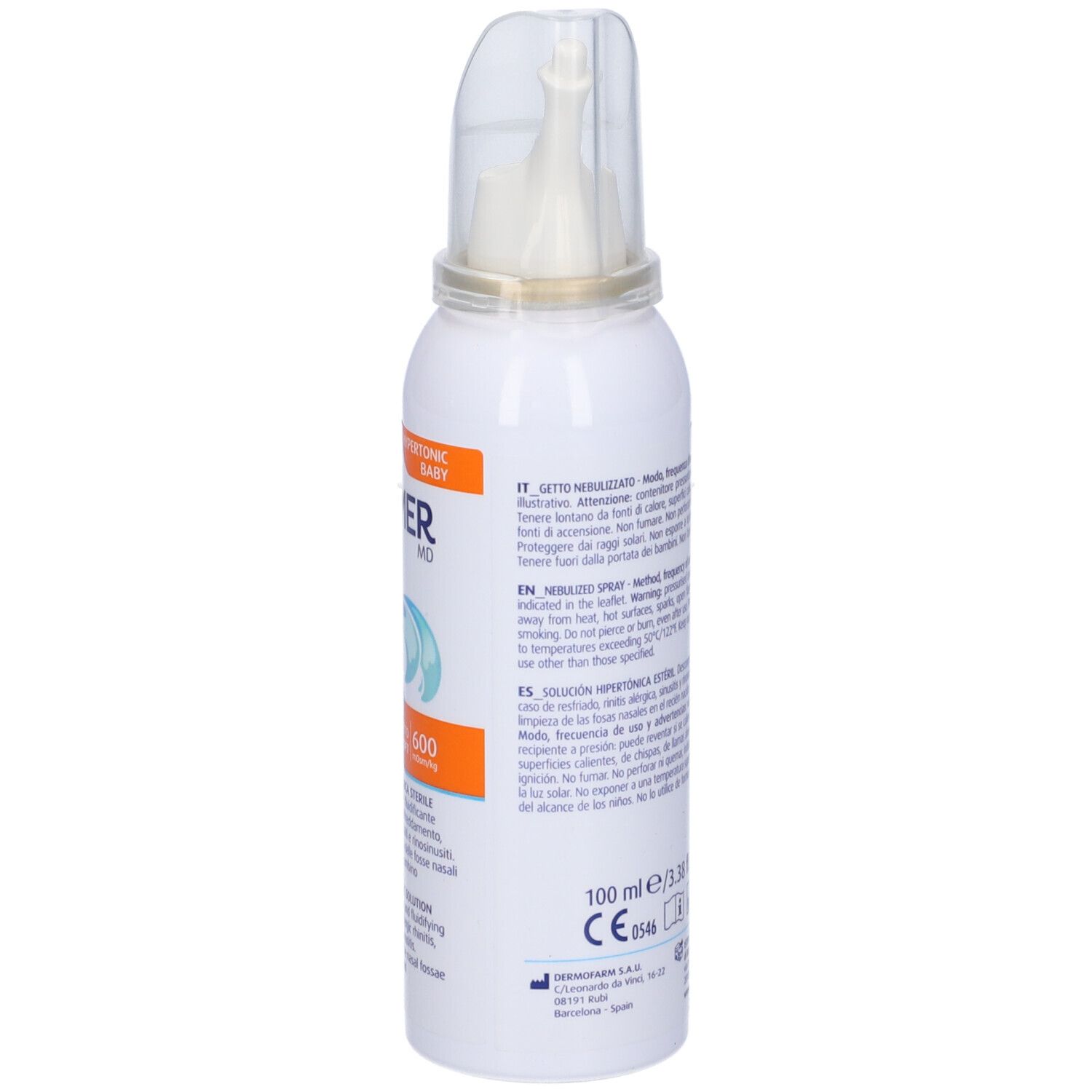Tonimer Hypertonic Baby Nasenspray, 100ml.