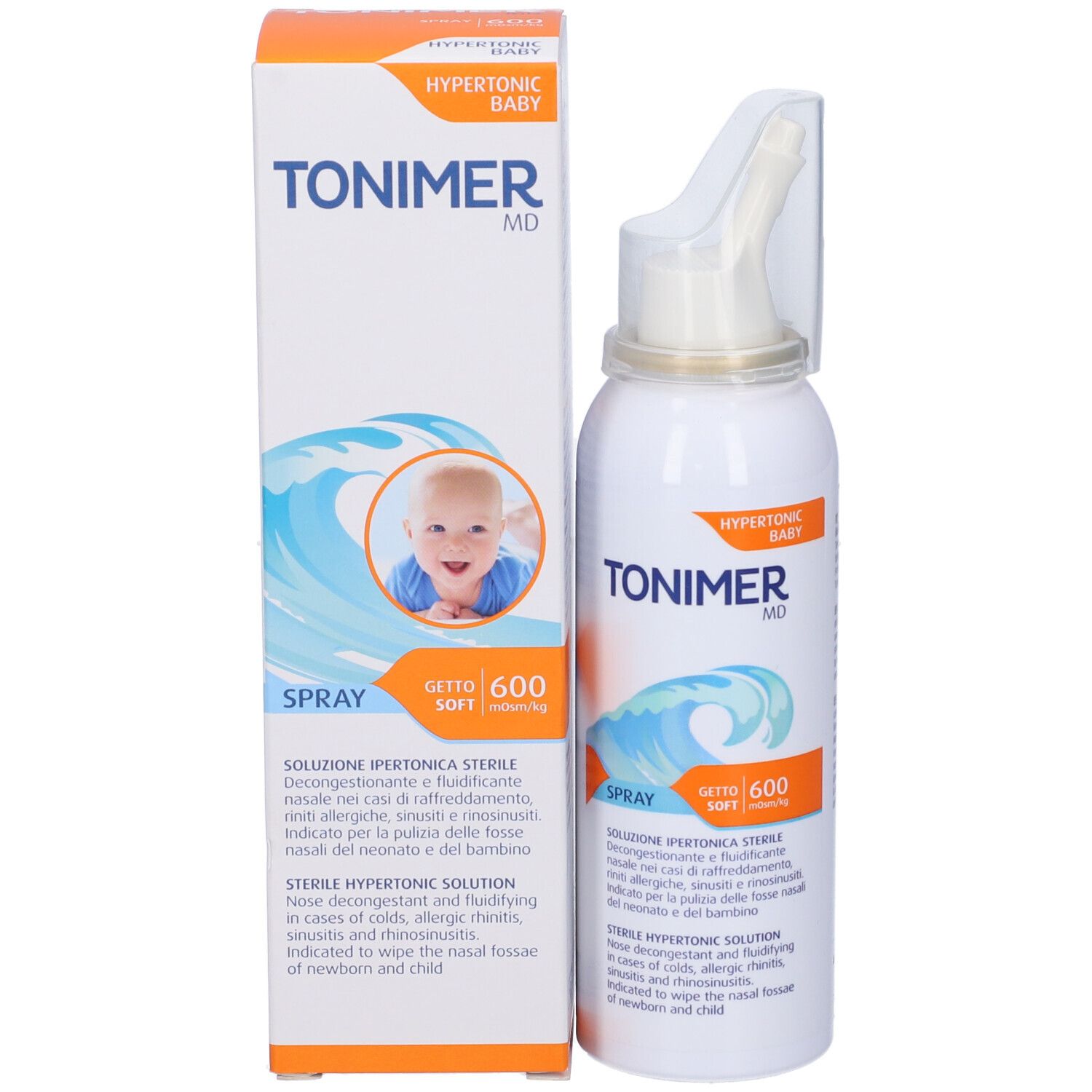 Tonimer Baby hypertones Nasenspray, 600 Sprühstöße.