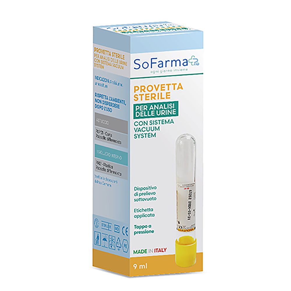 Sofarmapiu' Contenitore Urina In Polipropilene da 120ml